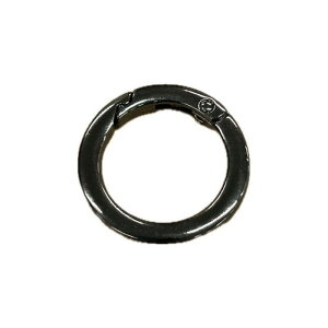 丸カラビナ ガンメタ ガンメタ 35mm アイアイ