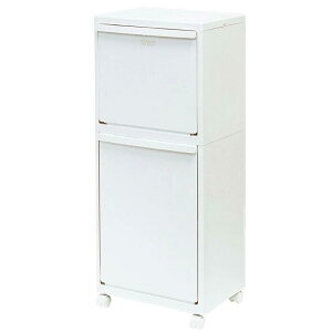 Vn PROPRETE×e-LABO iʃy[ 2i LX^[t zCg ELP-3521 35×s27×85cm ʃS~ 15L{25L { Fits