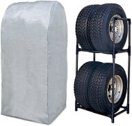 【即納在庫品】 アイリスオーヤマ タイヤラックカバー付 ブラック KTL-710C