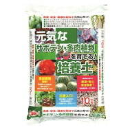 【袋破れ補修あり】【即納在庫品】 サボテン・多肉植物を育てる 培養土 10L 刀川平和農園 サボテンの土 …