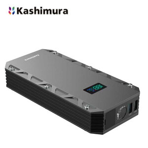 【即納在庫品】 カシムラ ジャンプスターター12000mAh ディスプレイ付 KD-239