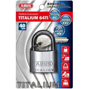 ABUS싞^C^E 64TI Vo[ 40mm {bNT[rX (BP64TI/40KD)