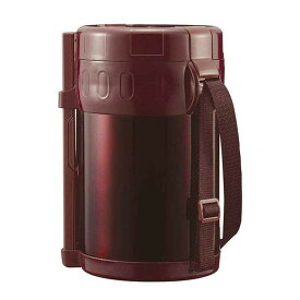 タフコ ランチジャー 保温 弁当箱 スタイラス メンズ ステンレス製 箸付 1370ml ブラウン