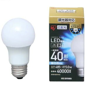 �A�C���X�I�[���} LED�d���L�z�� ���� �����F40�`�����i485lm�j LDA5N-G-E26/D-4V2