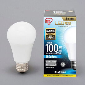 アイリスオーヤマ LED電球 E26 2P 広配光タイプ 昼白色 100形相当（1600lm） LDA14N－G－10T52P