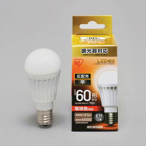 �A�C���X�I�[���} LED�d�� E17 ���� �L�z���^�C�v �d���F 60�`�����i760lm�j LDA9L-G-E17/D-6V3
