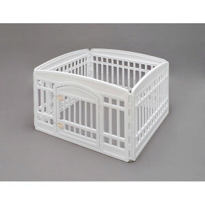 アイリスオーヤマ ペットサークル ホワイト/ベージュ Cl?604E W/D