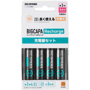 �A�C���X�I�[���} BIGCAPA Recharge �[�d��Z�b�g �P3�`4�{�t BCR-SC3MH/4S