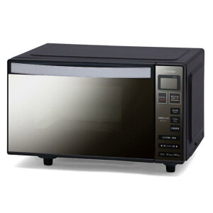 アイリスオーヤマ 電子レンジ フラットテーブル ミラーガラス 18L IMB-FM1805-B