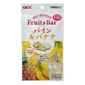 ジェックス GEX フルーツバー パイン＆バナナ 13g