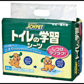 ジョイペット JP トイレの学習シーツレギュラー48枚 アース・ペット