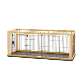 リッチェル 木製スライドペットサークル レギュラー ナチュラル