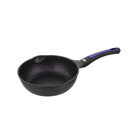 ベストコ ウ゛ォランテネオ パープルダイヤモンドコート IH ディープ24cm ND-5096