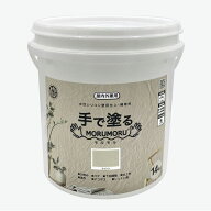 ニッペ(Nippe) STYLE 手で塗るMORUMORU モルモル カラー コットン 14kg しっくい風塗料 壁用仕上げ・補修…