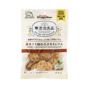 ドギーマン(Doggy Man) 無添加良品 鶏ササミチップス野菜 55g ドギーマンハヤシ