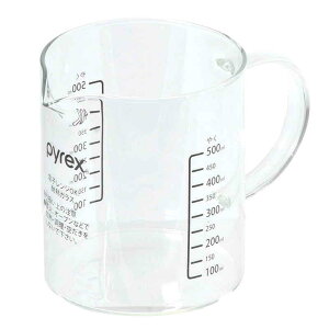 �p�[������ PYREX �v�ʃJ�b�v 500ml �n���h���t�� ���W���[�J�b�v �u���b�N