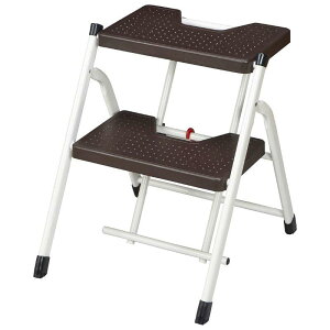 パール金属 コンパクト踏み台 2段 DBR N-8390