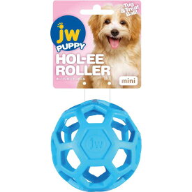 プラッツ 犬 玩具 アジリティグッズ ホーリーローラーボール ブルー ミニ JW43110B ペット用品