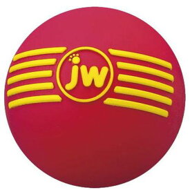 JW PetCompany アイスクィークボール M レッド プラッツ
