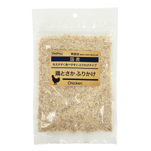 ペットプロジャパン ペットプロ 国産おやつ 無添加鶏とさかふりかけ 40g