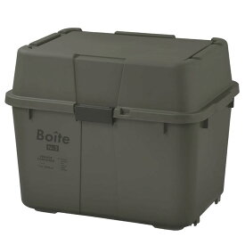 ベストコ Boiteガレージ ベランダコンテナ70L カーキ MA-4013