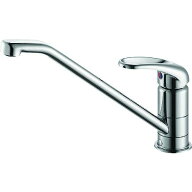 ■SANEI シングルワンホール混合栓 上面施工式 泡沫吐水 リングレバー 取付穴径35~39mm〔品番:K87110TJV1…