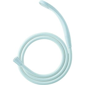 ■SANEI 低水圧シャワーセット 節水率25% 勢いアップ ホワイト 長さ1.6m アダプター5個付〔品番:PS321BCTAMW2〕【1147128:0】[店頭受取不可]