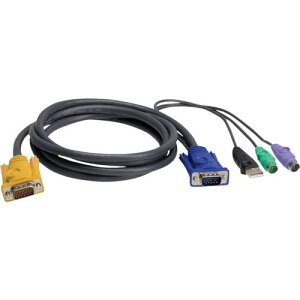 ��ATEN USB�EPS/2�R���{KVM�P�[�u�� SPHD�^�C�v 1.8m�k�i��:2L5302UP�l�y1152053:0�z[�X�����s��]