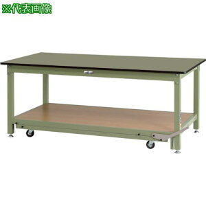 �����}�e�b�N ���[�N�e�[�u�� �y�_���ړ��^�C�v(�Œ莞800kg) W1800×D900×H728mm ���}�e�b�N�O���[���k�i��:SVRF1890GG�l�y1251149:0�z[�@�l�E���Ə�����][�O������][�X�����s��]