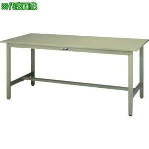 �����}�e�b�N �y�ʍ�Ƒ� ���[�N�e�[�u��300�V���[�Y �Œ莮 �X�`�[���V�� W1500×D750×H740mm ���}�e�b�N�O���[���k�i��:SWS1575GG�l�y1319773:0�z[�@�l�E���Ə�����][�O������][�X�����s��]