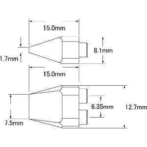 �����g�J�� Metcal MX�V���[�Y �f���A�� �`�b�v�J�[�g���b�W�k�i��:SMTC7CH75D�l�y1475552:0�z[�����ʓr���ς�][�@�l�E���Ə�����][�f�O���][�X�����s��]
