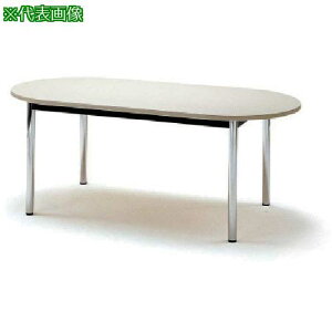 ��TOKIO �~�[�e�B���O�e�[�u�� �ȉ~�^ 1800×750mm �j���[�O���[ �l�I�O���[�k�i��:TC1875R�l�y1477212:0�z[�����ʓr���ς�][�@�l�E���Ə�����][�O����][�X�����s��]