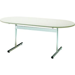 ��TOKIO �~�[�e�B���O�e�[�u�� �ȉ~�^ 1800X750 �j���[�O���[�k�i��:TT1875RSNG�l�y1481897:0�z[�����ʓr���ς�][�@�l�E���Ə�����][�O����][�X�����s��]