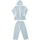 ■TRUSCO レインスーツ 4Lサイズ クリア〔品番:TRW904L〕【1610802:0】[店頭受取不可]