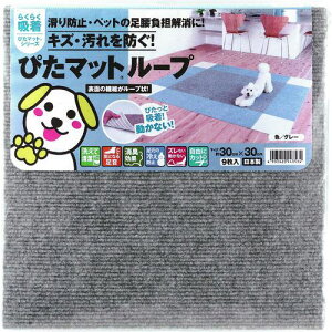 �����^�i�x �z���҂��}�b�g ���[�v 30cm×30cm �O���[(9����)�k�i��:KPL3005�l�y1771886:0�z[�X�����s��]