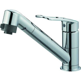 ■SANEI シングルワンホール切替シャワー混合栓〔品番:K8711MEJVS13〕【1793884:0】[送料別途見積り][掲外取寄][店頭受取不可]