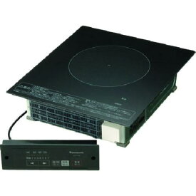 ■Panasonic 業務用IHクッキングヒーター客席用ビルトインタイプ2200W〔品番:KZF12BL〕【1835540:0】[法人・事業所限定][直送元][店頭受取不可]