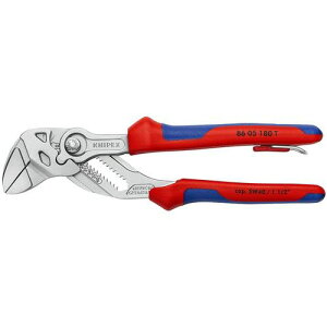 ���y�݌Ɍ���zKNIPEX �v���C���[�����` �����h�~�����O�t 180mm�k�i��:8605180TBK�l�y1955256:0�z[�X�����s��]
