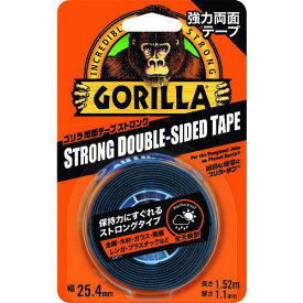 ■KURE 強力両面テープ ゴリラ両面テープ ストロング 25.4mm×1.52m×厚さ1.1mm〔品番:NO1779〕【1988252:0】[店頭受取不可]