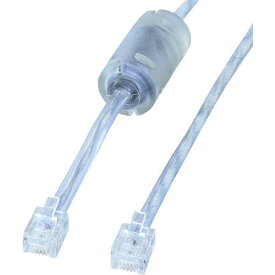 ■SANWA コア付シールドツイストモジュラーケーブル〔品番:TELFST3N2〕【2005331:0】[送料別途見積り][掲外取寄][店頭受取不可]