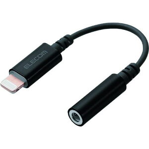 ELECOM Lightning-a3.5mmXeI~jWbNϊP[uki:MPAL35DS01BKly2040730:0z[Xs]