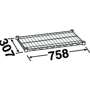 ERECTA GN^[VFt X[p[V[Y SS760 W758xD307mmki:SS760ly2120643:0z[ʓrς][@lEƏ][O][Xs]