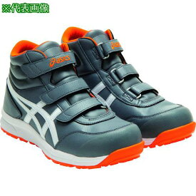 ■【在庫限り】ASICS ウィンジョブ CP302 メトロポリス×ホワイト 23.0cm〔品番:FCP302.02123.0〕【2178659:0】[店頭受取不可]
