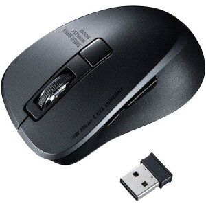 ��SANWA �É����C�����X�u���[LED�}�E�X(5�{�^���E�u���b�N)�k�i��:MAWBL153BK�l�y2462339:0�z[�X�����s��]