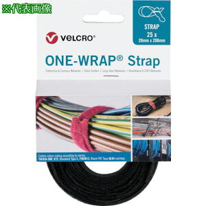��Velcro �y���ؔp�ԁz���F���N��[[R��]] ONE-WRAP[[R��]] �X�g���b�v ��25mm×����300mm �� (25�{1����)�k�i��:VELOW64801�l�y2503653:0�z[�X�����s��]
