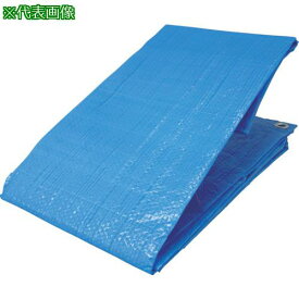 ■TRUSCO 軽量汎用養生シート(ブルー)#1000 3.6M×5.4M〔品番:TSUL3654B〕【2570883:0】[店頭受取不可]