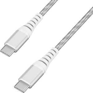 ���y�݌Ɍ���zIRIS 517602 ���ϋvUSB-C to USB-C�P�[�u�� 1m �V���o�[�k�i��:ICCCC10S�l�y2572213:0�z[�X�����s��]