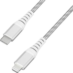���y�݌Ɍ���zIRIS 517585 ���ϋvUSB-C to Lightning�P�[�u�� 1m �V���o�[�k�i��:ICCLC10S�l�y2572217:0�z[�X�����s��]