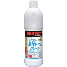 ■リンレイ R’sPRO デイリー酸性トイレクリーナー 800ML《12本入》〔品番:787734〕【2579229×12:0】[送料別途見積り][法人・事業所限定][外直送][店頭受取不可]