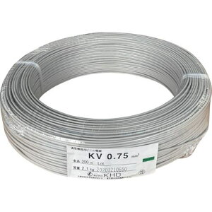 ��KHD KV0.75 �D 200m�k�i��:KV0.75SQ06200M�l�y2580640:0�z[�����ʓr���ς�][�X�����s��]